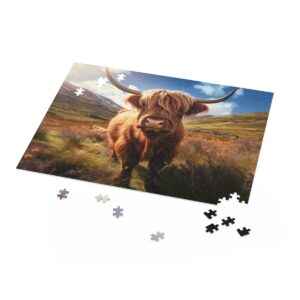 16x20 500pc Highland Cow Puzzle