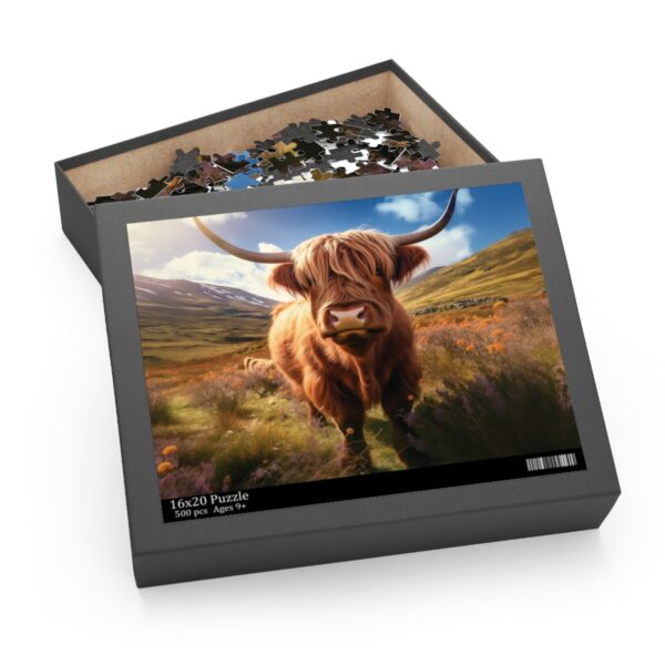 16x20 500pc Highland Cow Puzzle