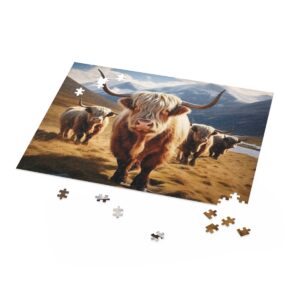 16x20 500pc Highland Cows Puzzle