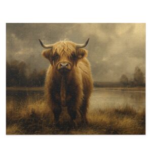 highland cow puzzle