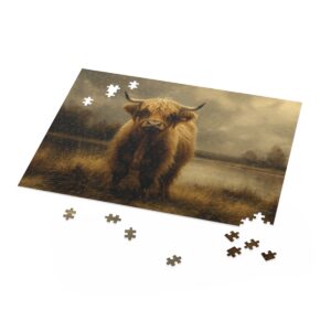 highland cow puzzle