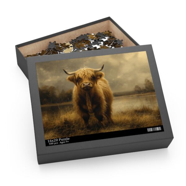 highland cow puzzle