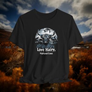 I love highland cows tee shirt