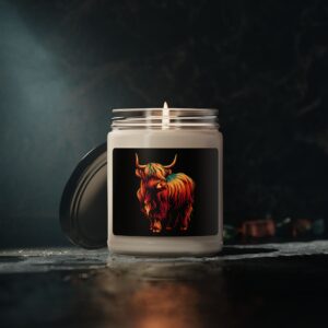 Highland Cow Candle