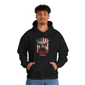 American Spirit, Scottish Roots - Highland Cow Hoodie / Sweatshirt