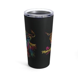 Be Moo-velous highland cow tumbler