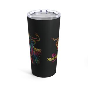 Be Moo-velous highland cow tumbler