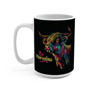 Be Moo-velous Higland Cow Coffee Mug