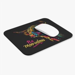 Be Moo-velous Higland Cow Mouse Pad