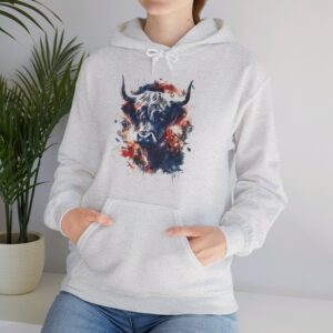 Color Splash - Highland Cow Hoodie / Sweatshirt