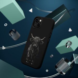 Cute highland cow iPhone case