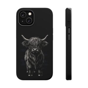 Cute highland cow iPhone case