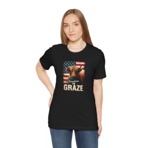 Freedom to Graze - Highland Cow T-shirt