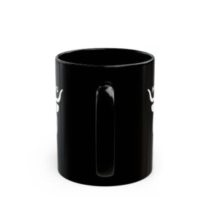 HCows black 11oz mug