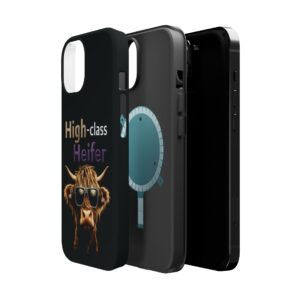 High-class Heifer Highland Cow iPhone Case