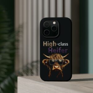 High-class Heifer Highland Cow iPhone Case