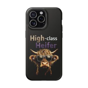 High-class Heifer Highland Cow iPhone Case