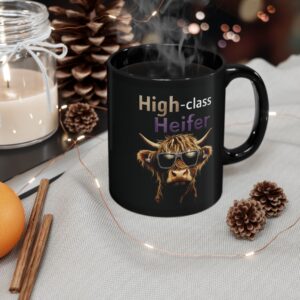 High-class Heifer Highland Cow mug