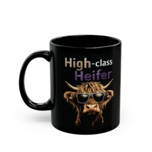 High-class Heifer Highland Cow mug