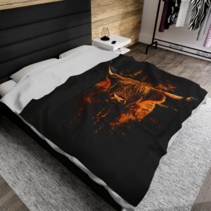 Highland Cow Blanket Designer