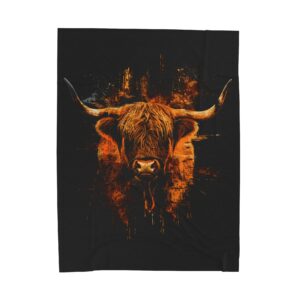 Highland Cow Blanket Designer