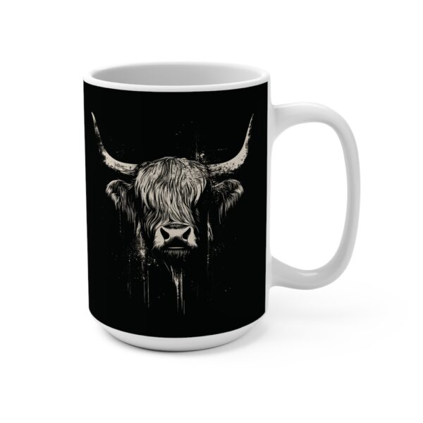 highland cow coffee mug