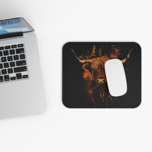 Highland Cow Designer Mouse Pad