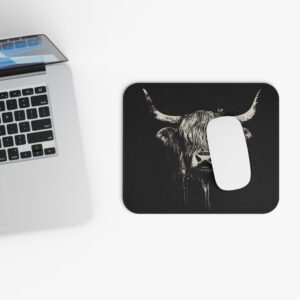 highland cow mouse pad