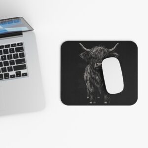 highland cow mouse pad