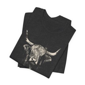 highland cow tee