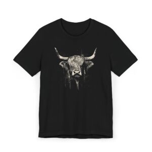 highland cow tee