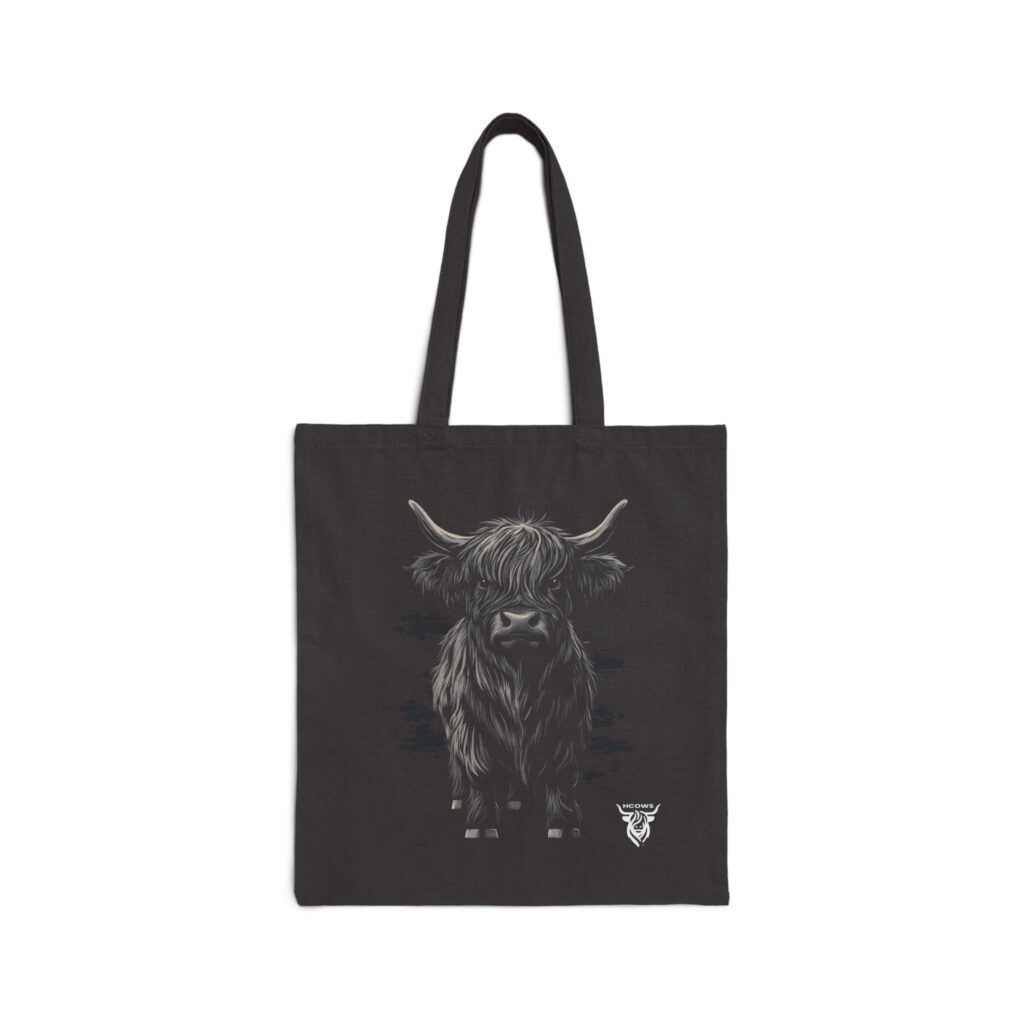 highland cow tote bag