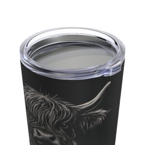 highland cow tumbler