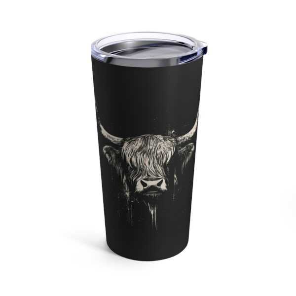 highland cow tumbler