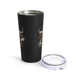 highland cow tumbler