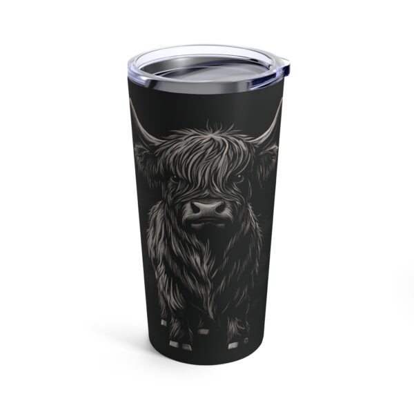 highland cow tumbler