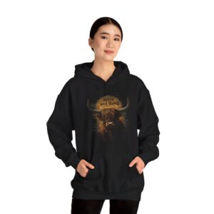 Horn's and Halos - Highland Cow Hoodie / Sweatshirt Horn's and Halos - Highland Cow Hoodie / Sweatshirt