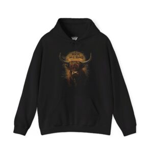 Horn's and Halos - Highland Cow Hoodie / Sweatshirt