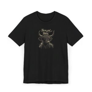 Horns and Halos Highland Cow T-shirt