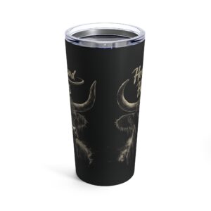 Horns and Halos Highland Cow Tumbler