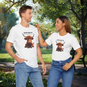 I'm Not Moo-dy, That's My Resting Cow Face - Highland Cow T-shirt