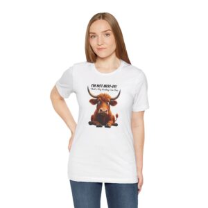 I'm Not Moo-dy, That's My Resting Cow Face - Highland Cow T-shirt