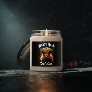 Messy Hair, Don't Care - Highland Cow Candle