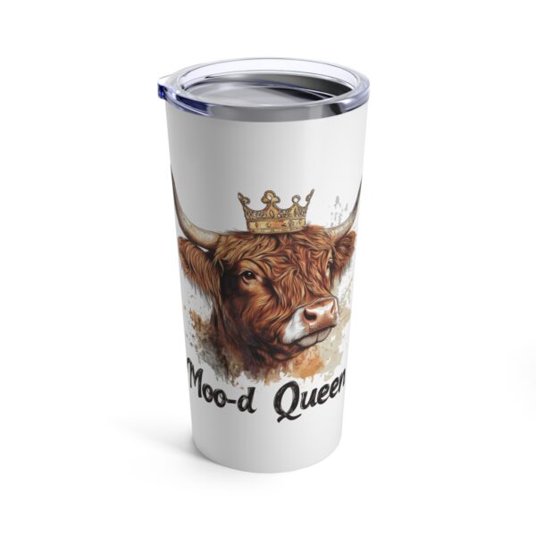 Moo-d Queen Highland Cow Tumbler