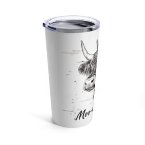 Moo-d Queen Highland Cow Tumbler