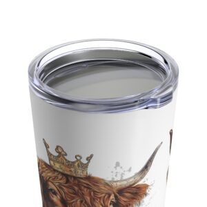 Moo-d Queen Highland Cow Tumbler