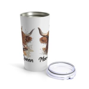 Moo-d Queen Highland Cow Tumbler