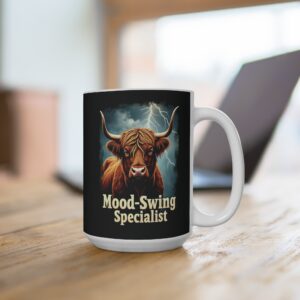 Moo-d Swing Specialist - Highland Cow Mug