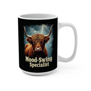 Moo-d Swing Specialist - Highland Cow Mug