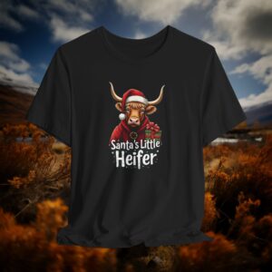 Santa's Little Heifer T-shirt